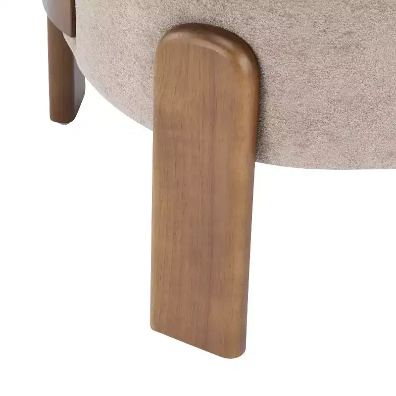 Christopher Knight Home Zoe Mid-Century Modern Upholstered Wingback Armless Chair
