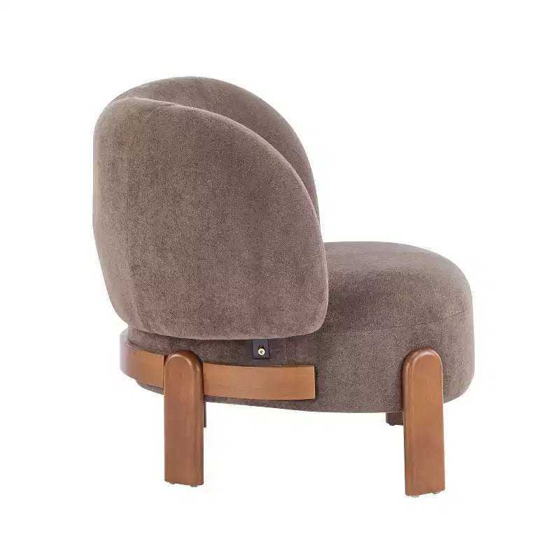 Christopher Knight Home Zoe Mid-Century Modern Upholstered Wingback Armless Chair