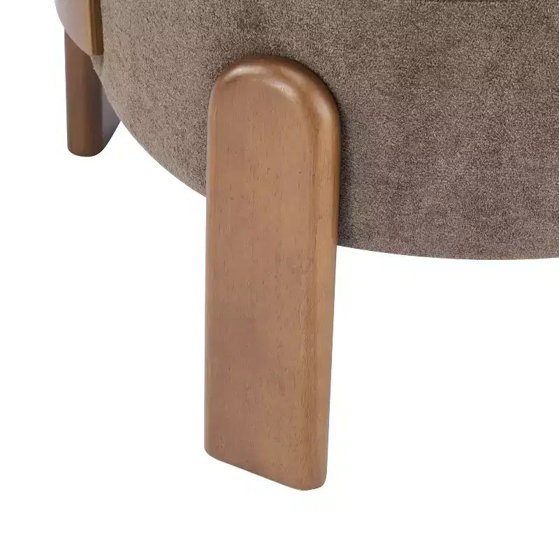 Christopher Knight Home Zoe Mid-Century Modern Upholstered Wingback Armless Chair
