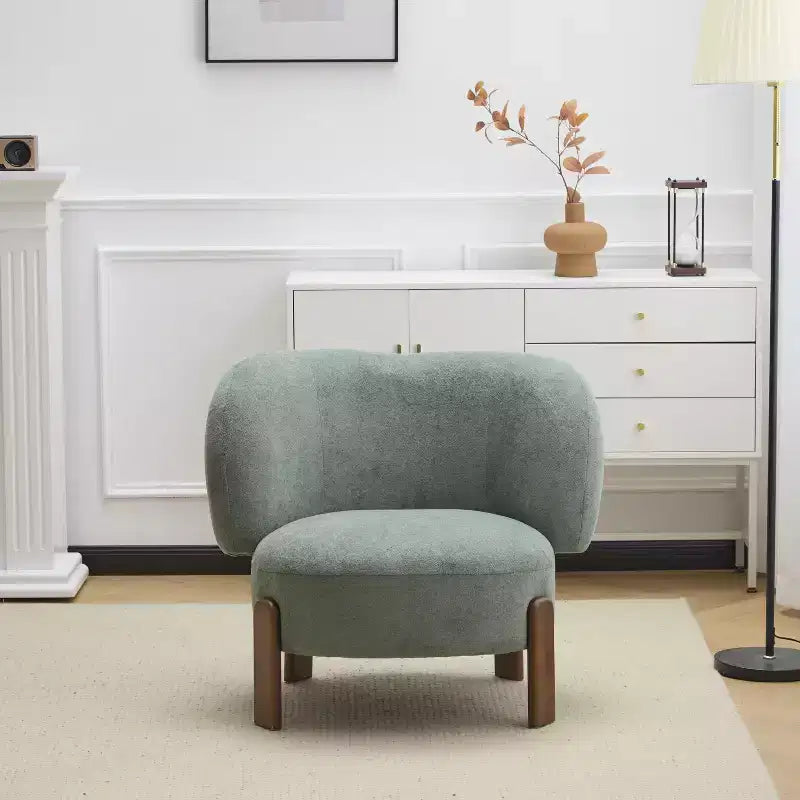 Christopher Knight Home Zoe Mid-Century Modern Upholstered Wingback Armless Chair