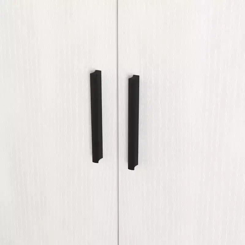 MAYEERTY Scarpiera, Scaffale a 4 Ripiani con 1 Cassetto, Mobile Contenitore Autoportante in Legno con 2 Ante Bianche e Ripiani Regolabili per Ingresso/Corridoio