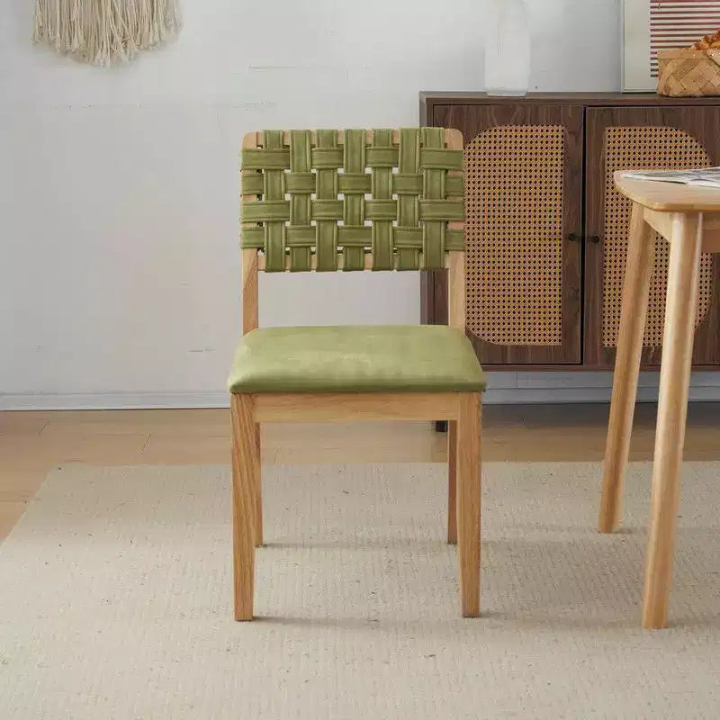 Sedie da pranzo Karl Home Mid Century Modern in legno, set da 2