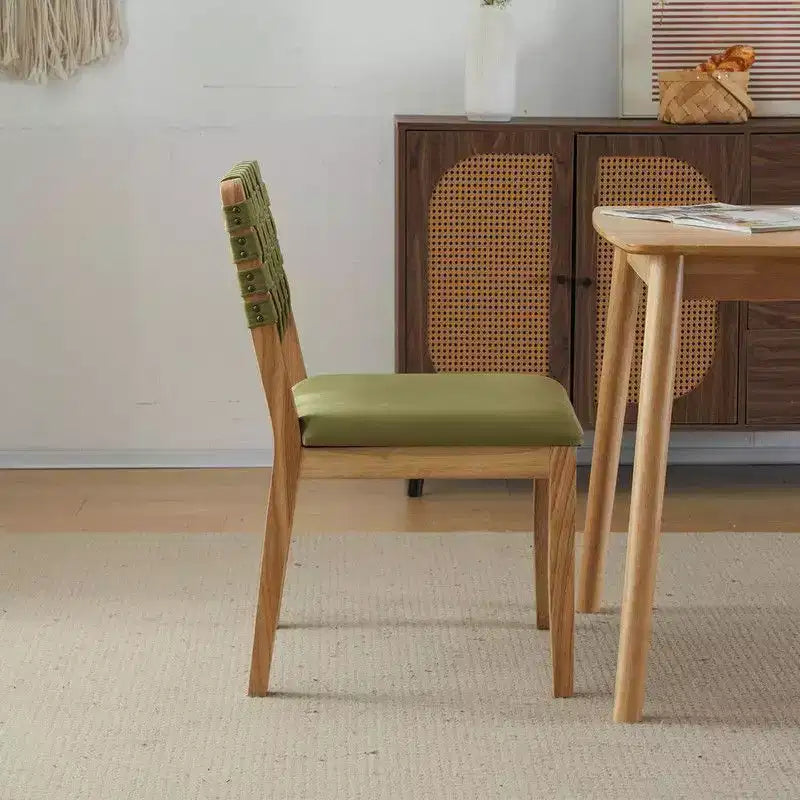 Sedie da pranzo Karl Home Mid Century Modern in legno, set da 2