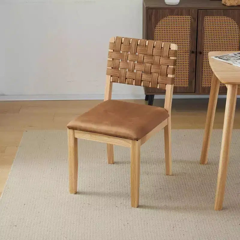 Sedie da pranzo Karl Home Mid Century Modern in legno, set da 2