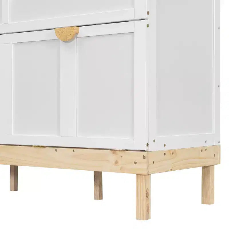 Whisen Queen Size Murphy Bed, Space-Saving, Durable Construction, Simple Setup with Hardware