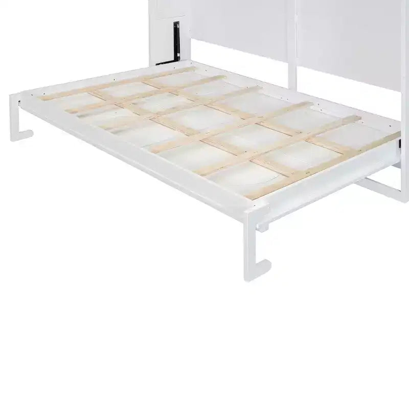GDFStudio Kitto Letto a scomparsa in legno con porte di ricarica