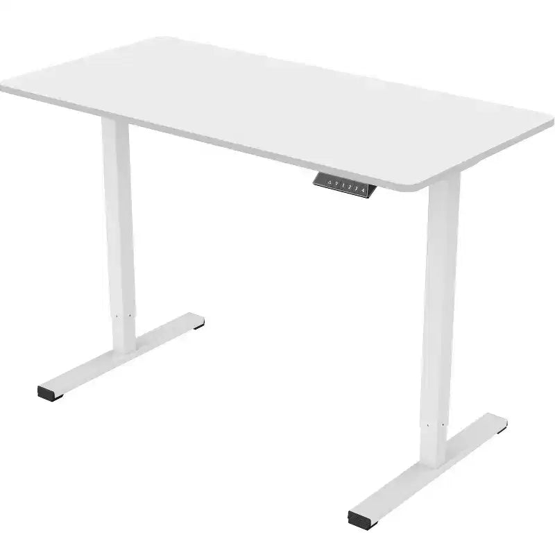 Scrivania Elettrica Regolabile in Altezza, Pezzo Unico, Scrivania per Ufficio Domestico, Postazione di Lavoro per Computer, Scrivania Sit-Stand