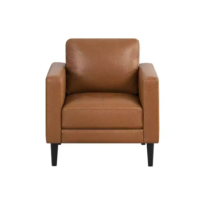 Home Imports Emporium Set Composto da Poltrona Imbottita, Divanetto e Divano in Air Leather