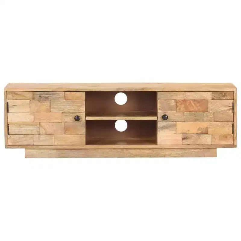 CHARMMA Mobile TV 45,7x11,8x13,8 Legno massello di mango