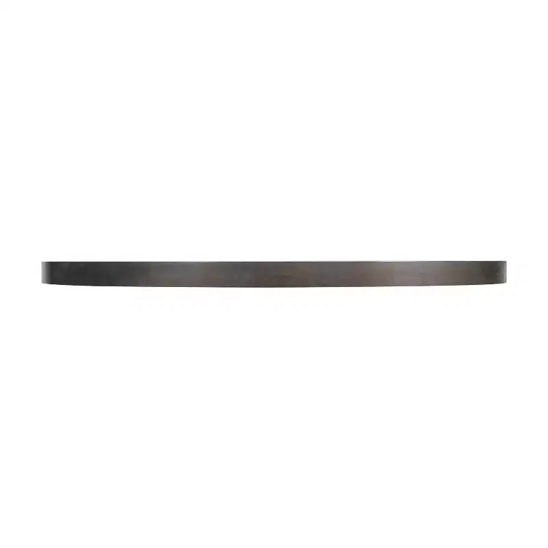 Piano del tavolo rotondo Flash Furniture Bennett in legno massello spesso 3,8 cm per interni