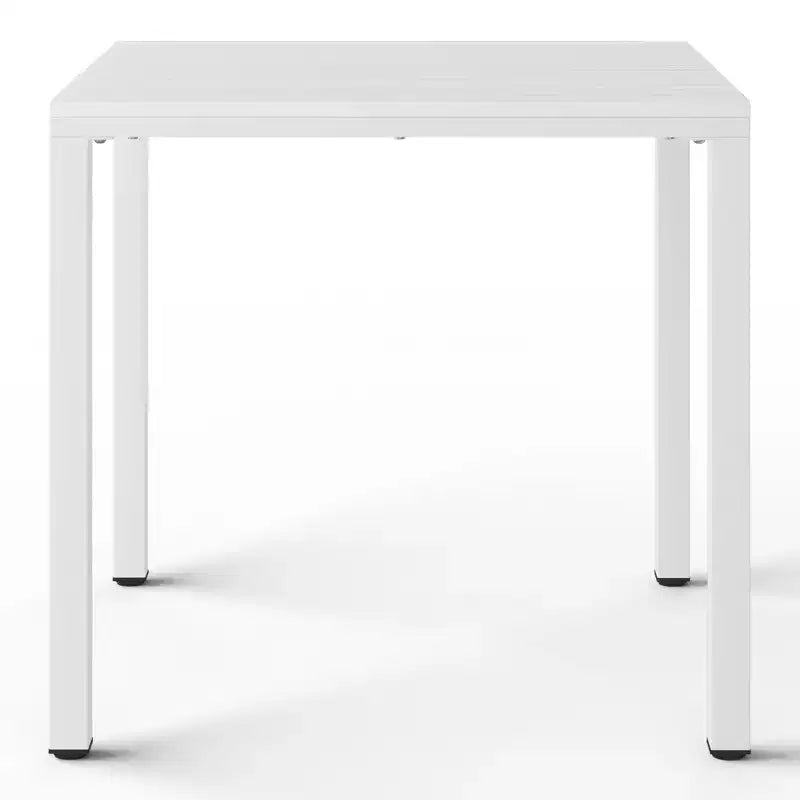 WestinTrends Playa, set da pranzo da esterni a 5 pezzi, con tavolo quadrato e sedie impilabili.