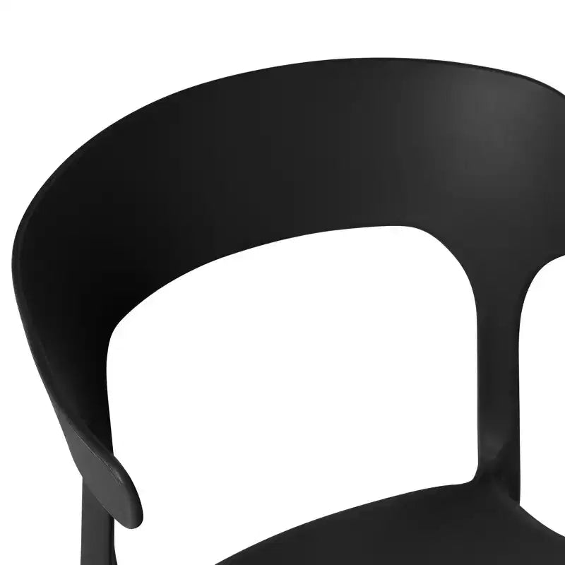 WestinTrends Playa 7-Piece Outdoor Metal Rectangle Patio Dining Table Set With Stackable Plastic Dining Chairs For 6