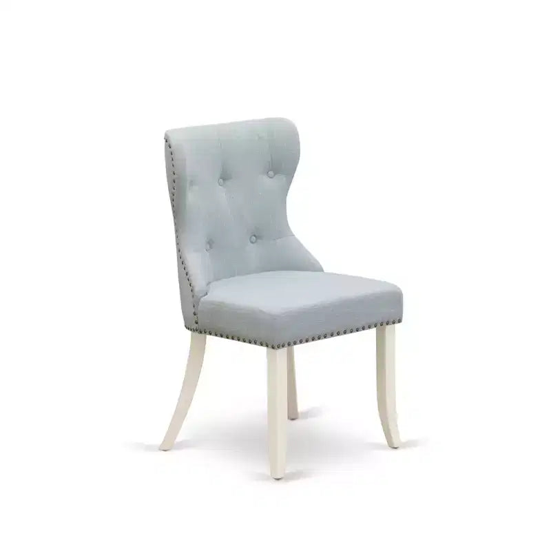 HomeStock Eclectic Elegance 2 Parson Chairs- Dining Room Chair