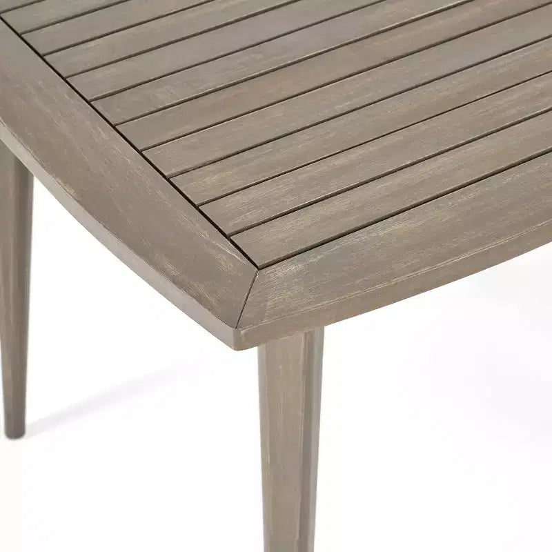 Set da pranzo da 5 pezzi Christopher Knight Home Damas da esterno in legno di acacia e vimini con cuscini