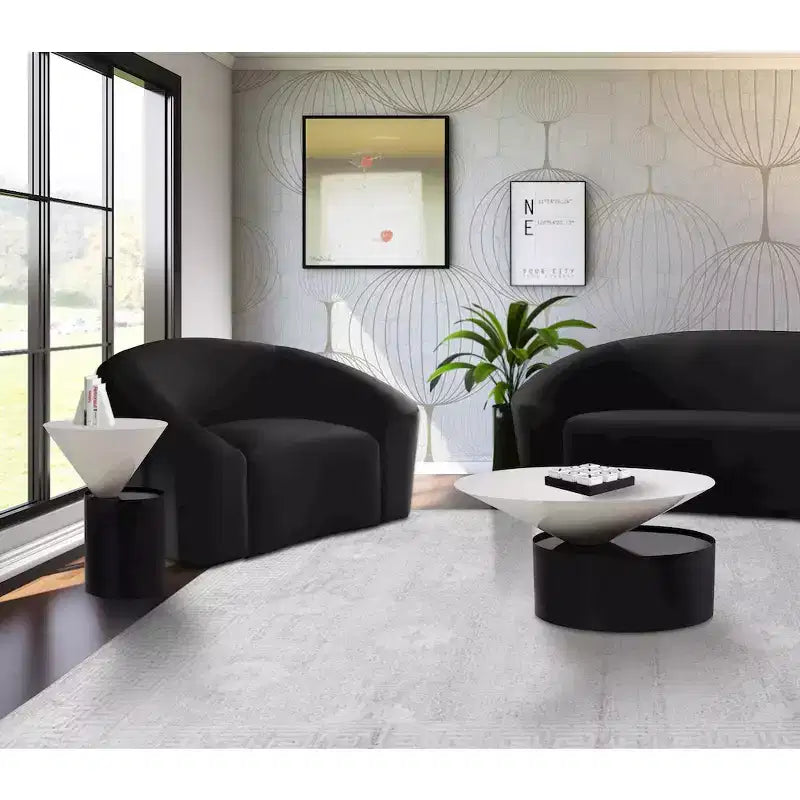 Meridian Furniture, Tavolino da divano Damon bianco