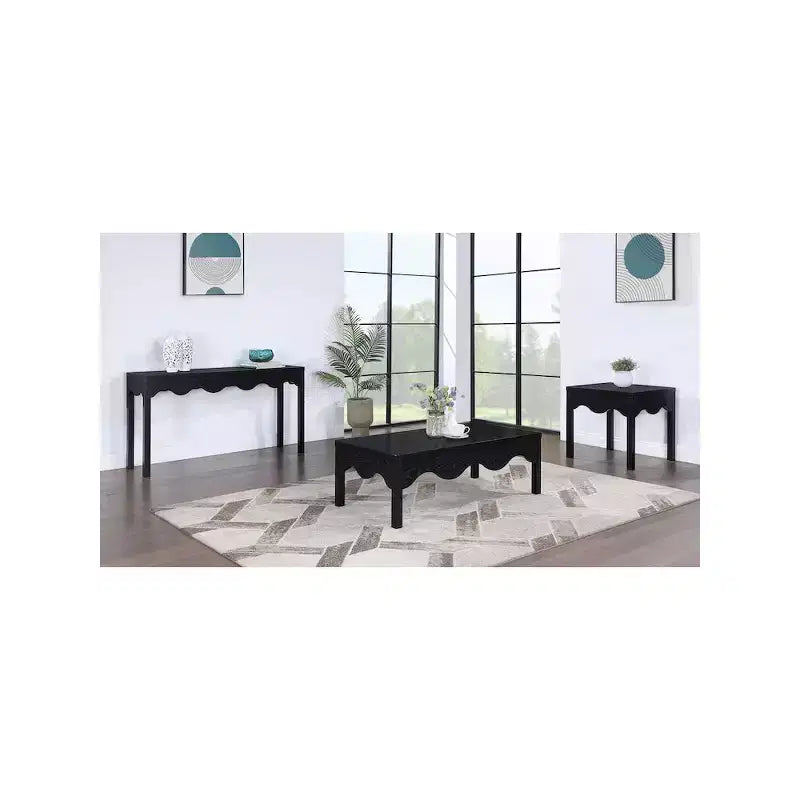 Meridian Furniture, Tavolino Fiora nero