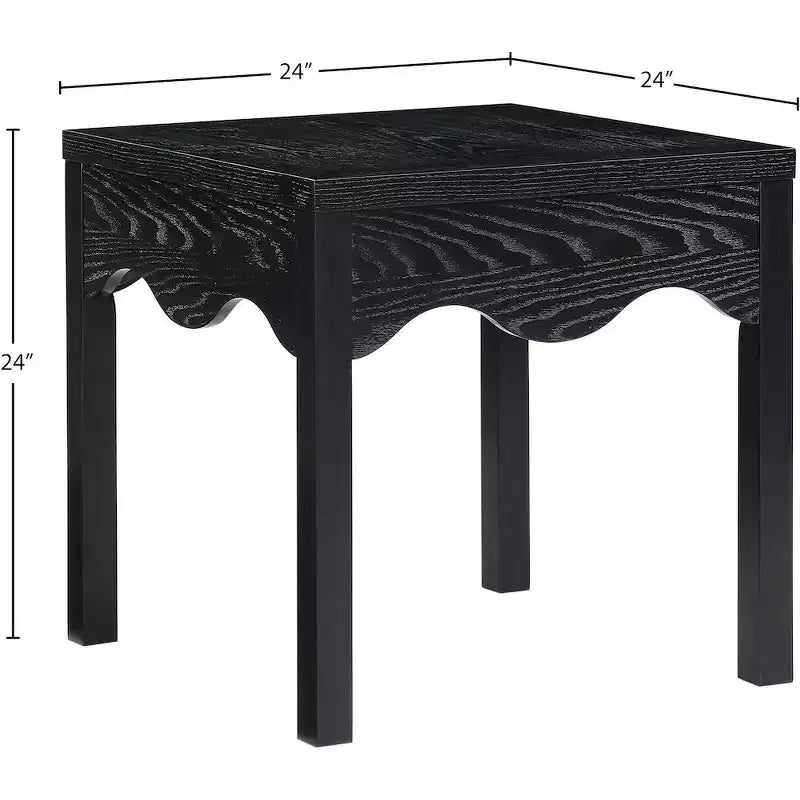 Meridian Furniture, Tavolino Fiora nero