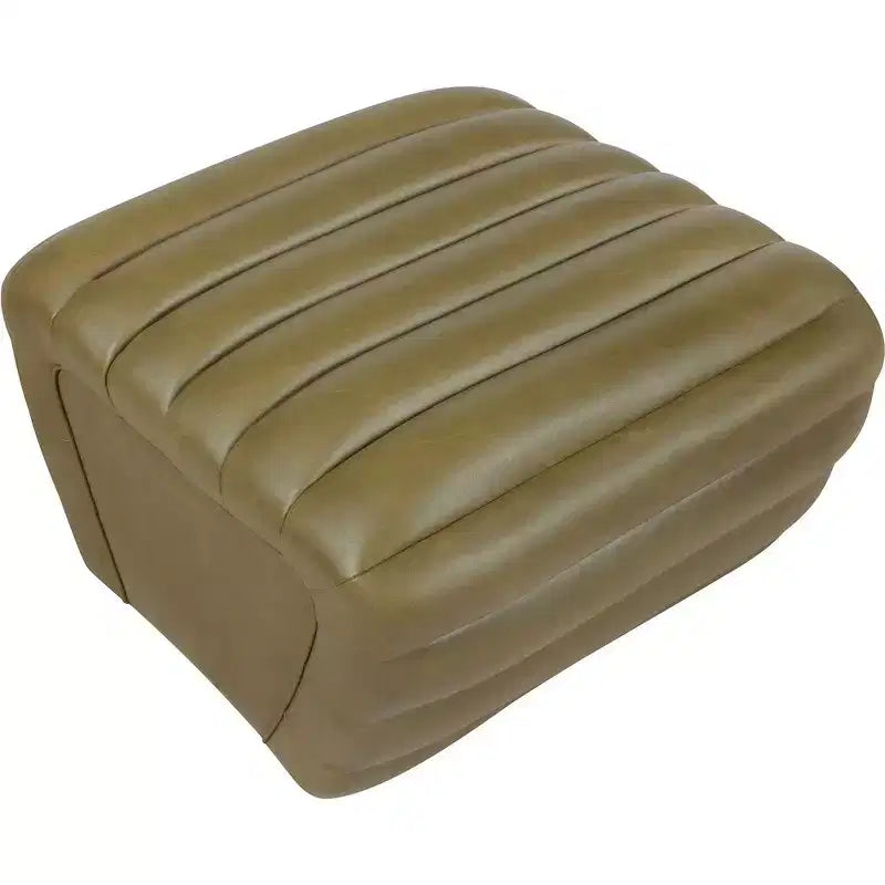 Meridian Furniture, Pouf Vega in pelle vegana