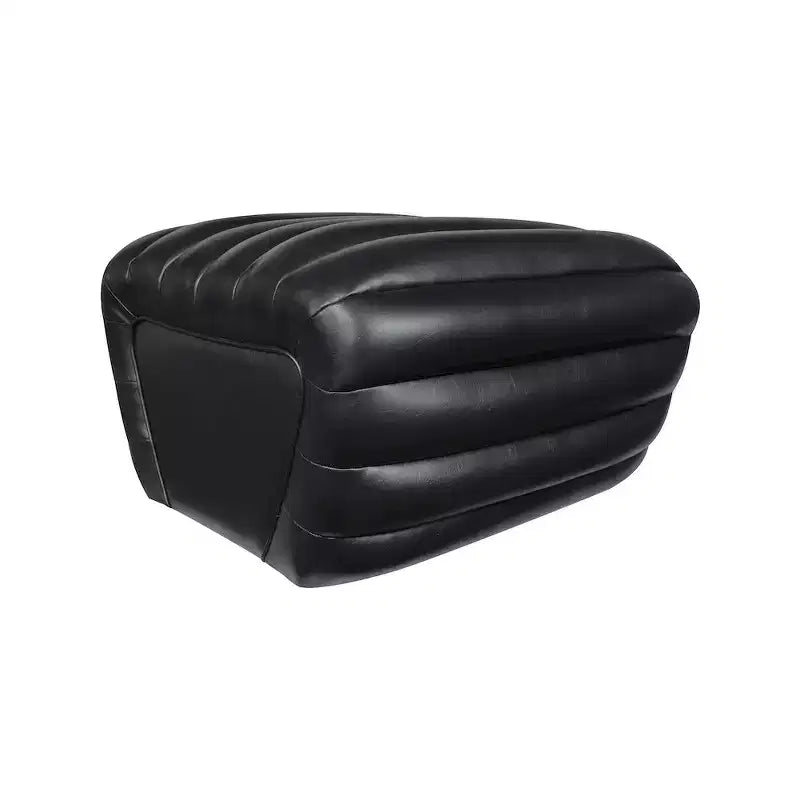 Meridian Furniture, Pouf Vega in pelle vegana