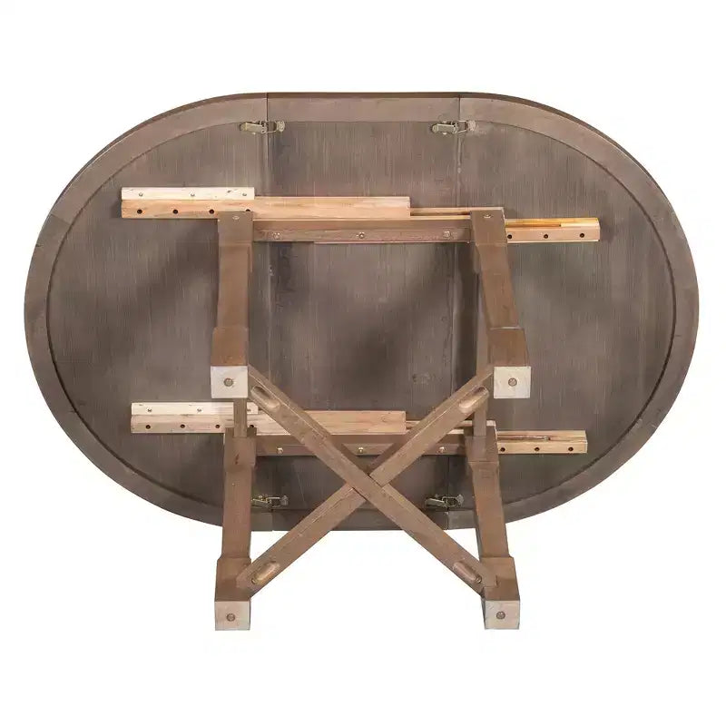 GDFStudio Judith Set da Pranzo 5 Pezzi con Tavolo Rotondo Allungabile e Sedie Imbottite