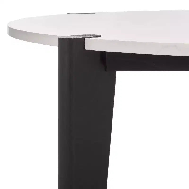 Tavolino da caffè rotondo con ripiano in marmo Garcia - SFV2306 - Safavieh Couture