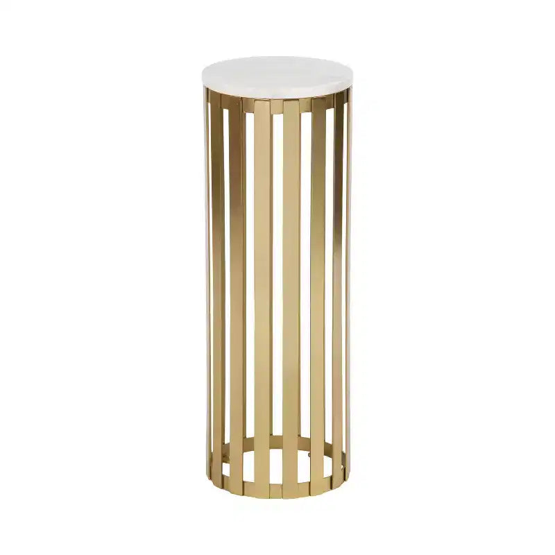 Tavolino rotondo in legno Kate and Laurel Paynter