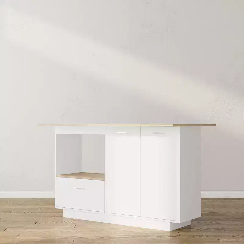Mobile Toeletta Moderno Famapy con Ripiani Regolabili, Scarpiera Toeletta con Anta Laterale Pieghevole, Tavolo da Trucco per Ingresso e Camera da Letto