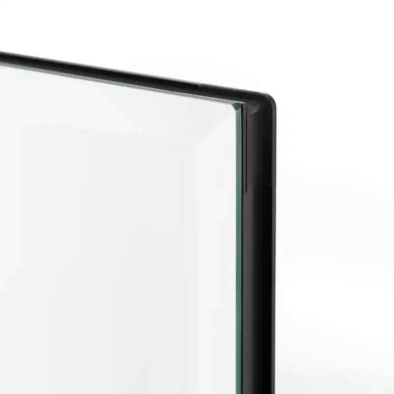 Mobiletti da bagno moderni rettangolari MAYEERTY 26 x 20 pollici, specchio da parete con cornice in metallo e contenitore, nero