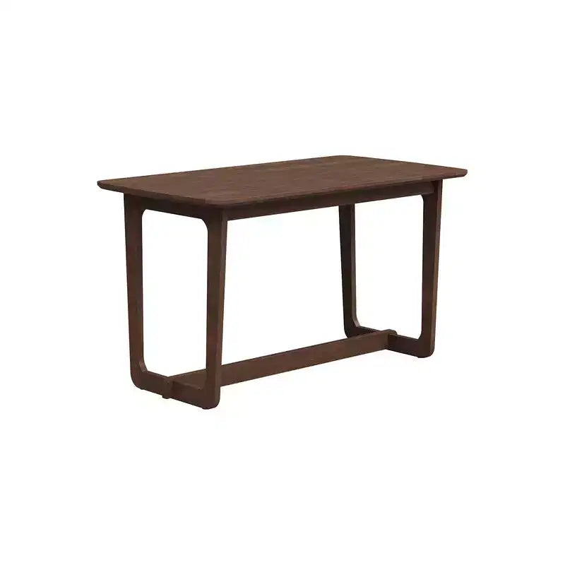 Famapy Scrivania Classica in Legno di Gomma con Ampia Superficie, Tavolo Rustico Stile Fattoria, Tavolo Versatile per la Casa, Resistente per Soggiorno/Studio/Camera da Letto