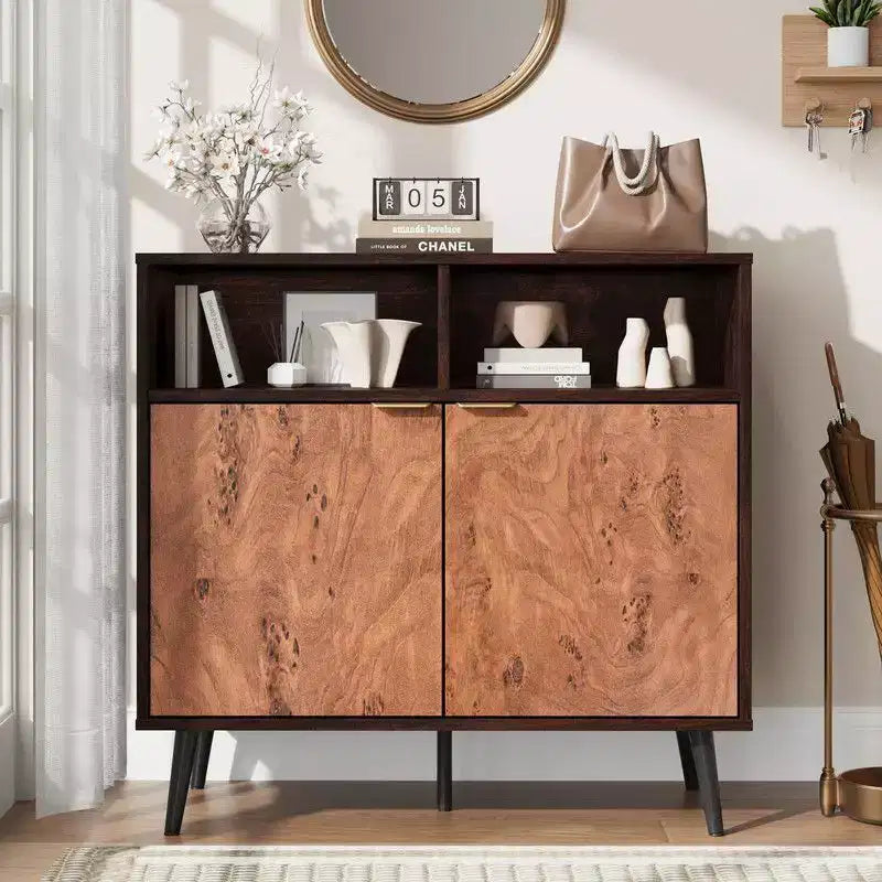Mobile credenza con cassetti (set da 2), credenza buffet grande 31,5 pollici con armadio contenitore