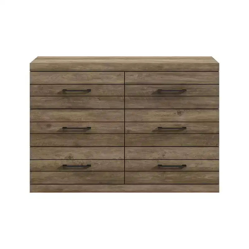 Cassettiera Galano Hamsper a 6 cassetti (Interlock) - Quercia nodosa