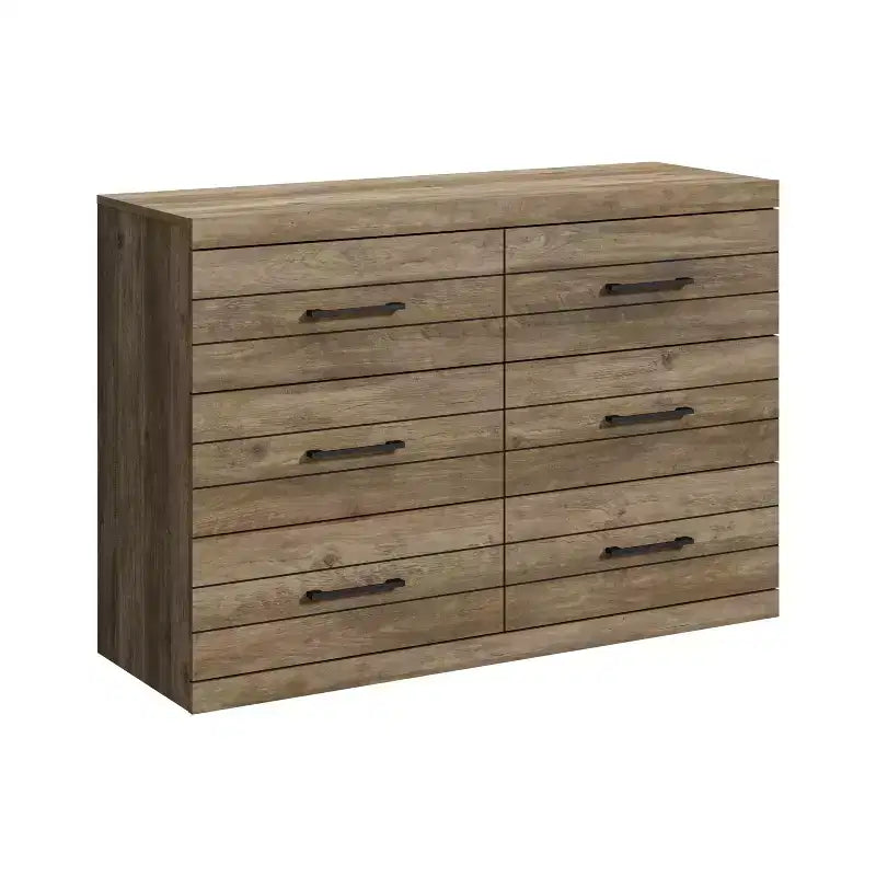 Cassettiera Galano Hamsper a 6 cassetti (Interlock) - Quercia nodosa