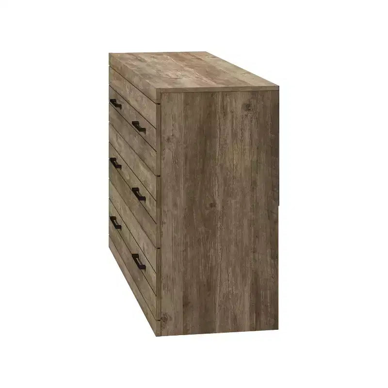 Cassettiera Galano Hamsper a 6 cassetti (Interlock) - Quercia nodosa