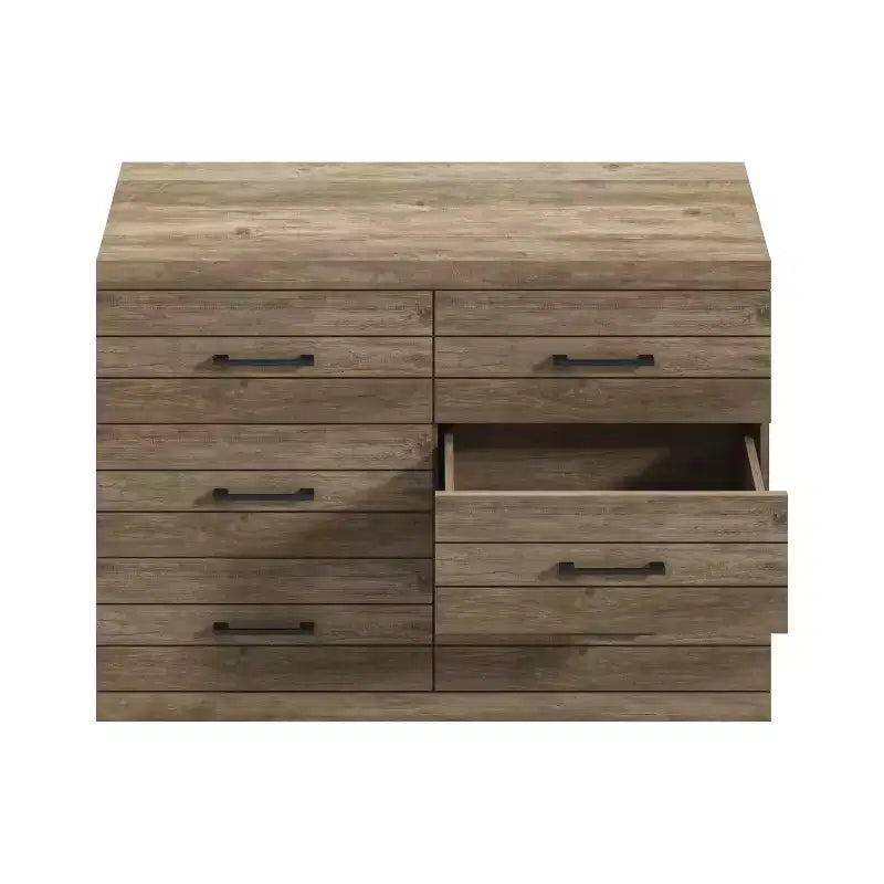 Cassettiera Galano Hamsper a 6 cassetti (Interlock) - Quercia nodosa