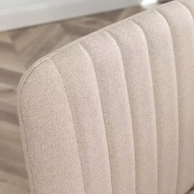 Okak Sedia da Ufficio Senza Braccioli, Sedia Ergonomica da Scrivania Regolabile in Altezza con Ruote, Sedia Girevole a 360° per Casa, Ufficio