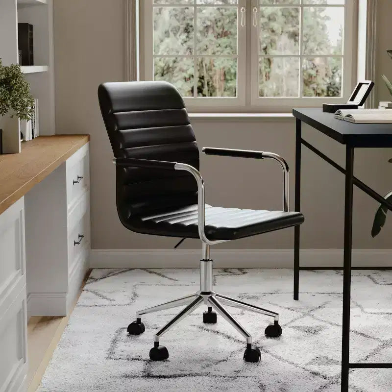 Sedia da ufficio imbottita Martha Stewart Taytum