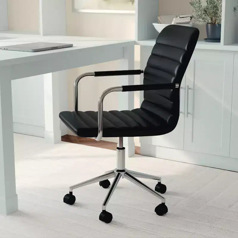Sedia da ufficio imbottita Martha Stewart Taytum