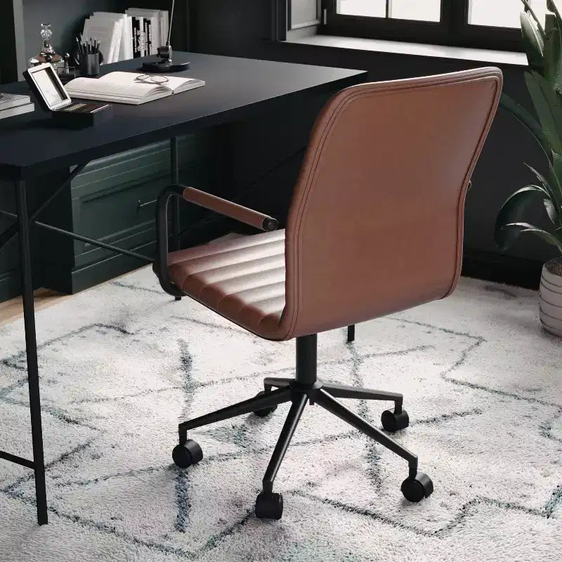 Sedia da ufficio imbottita Martha Stewart Taytum