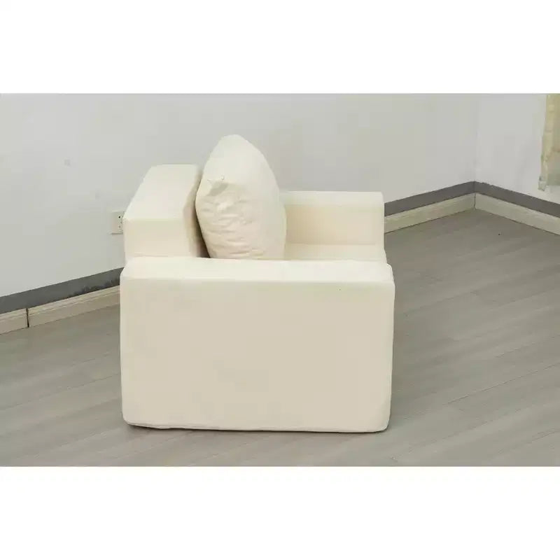 Divano Bean Bag in schiuma in scatola con cuscino, grande e comodo, per soggiorno, camera da letto o area gaming