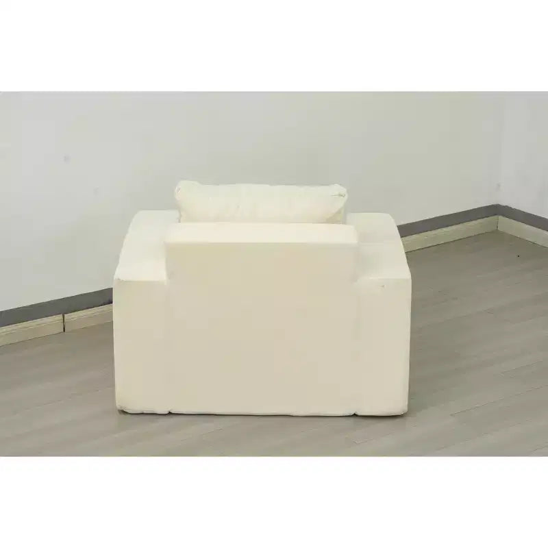 Divano Bean Bag in schiuma in scatola con cuscino, grande e comodo, per soggiorno, camera da letto o area gaming