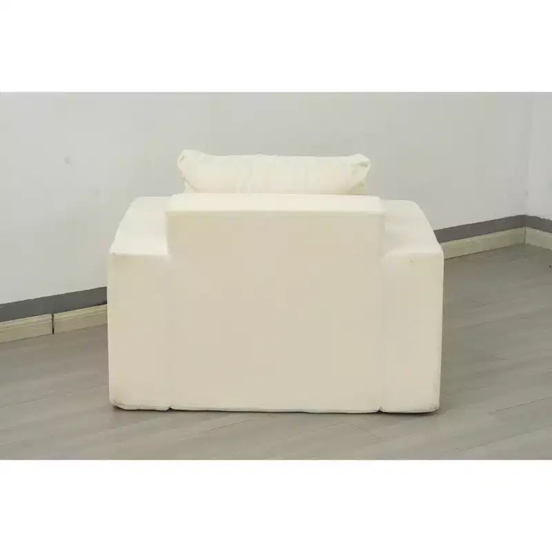 Divano Bean Bag in schiuma in scatola con cuscino, grande e comodo, per soggiorno, camera da letto o area gaming