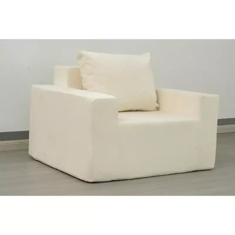 Divano Bean Bag in schiuma in scatola con cuscino, grande e comodo, per soggiorno, camera da letto o area gaming