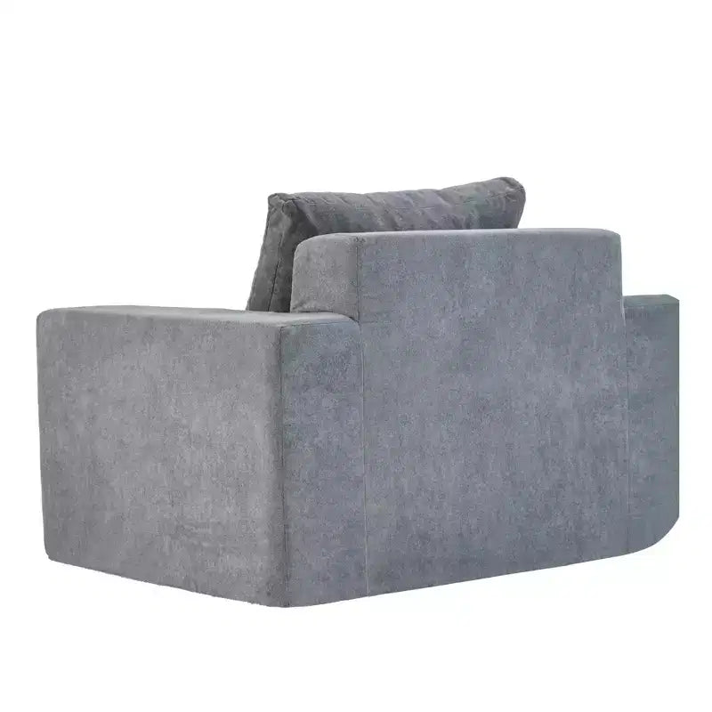 Divano Bean Bag in schiuma in scatola con cuscino, grande e comodo, per soggiorno, camera da letto o area gaming