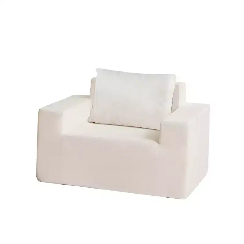 Divano Bean Bag in schiuma in scatola con cuscino, grande e comodo, per soggiorno, camera da letto o area gaming