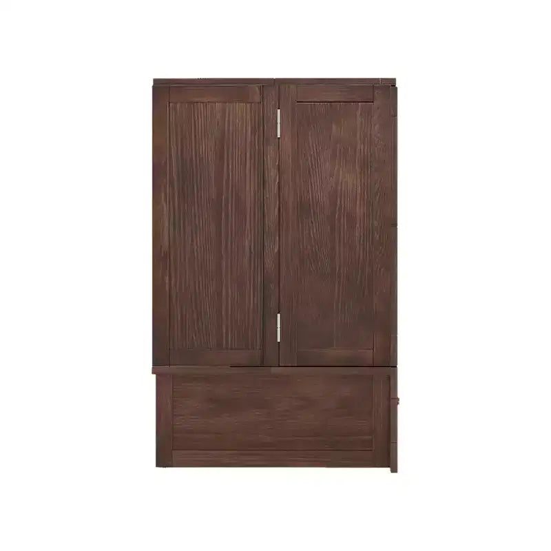 Keloyid Haimyy Letto a scomparsa matrimoniale in legno massello con caricatore integrato e 2 robusti cassetti