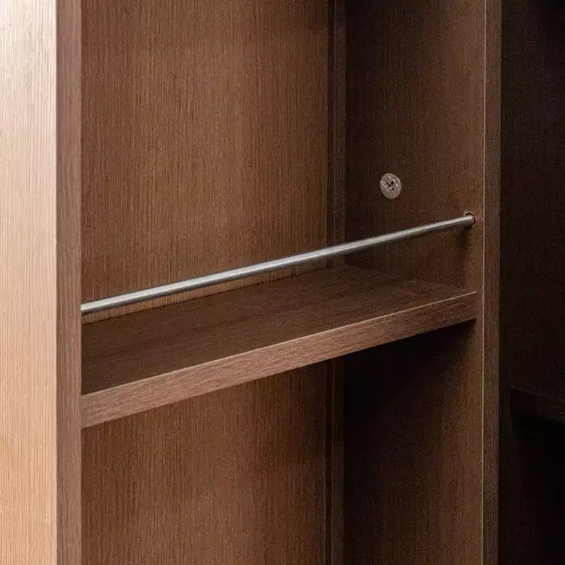 GDFStudio Helene Dispensa da cucina alta 160 cm con 2 ante e ripiani
