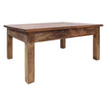 Coffee Table Various shades of brown Solid mahogany wood Medium