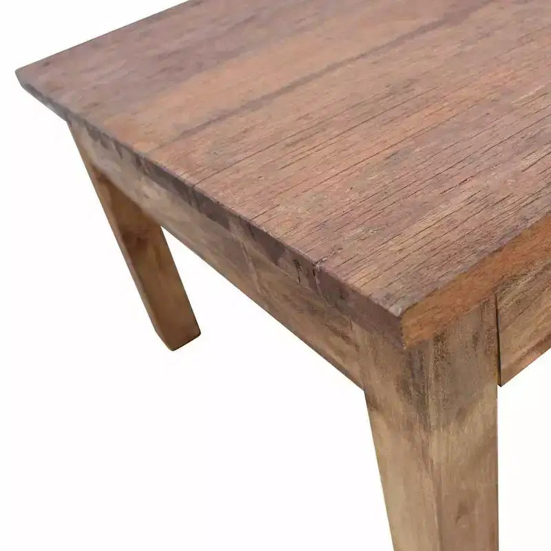 Tavolino da caffè Diverse tonalità di marrone Legno massello di mogano Medio
