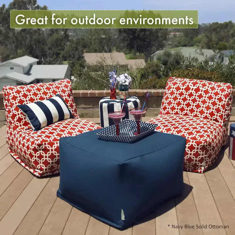 Majestic Home Goods,Pouff ottomano South West