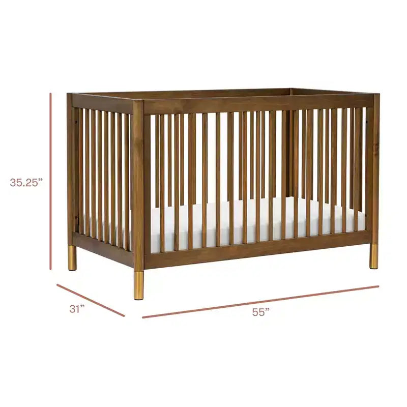 Culla Convertibile 4-in-1 Babyletto Gelato con Kit di Conversione per Lettino per Bambini